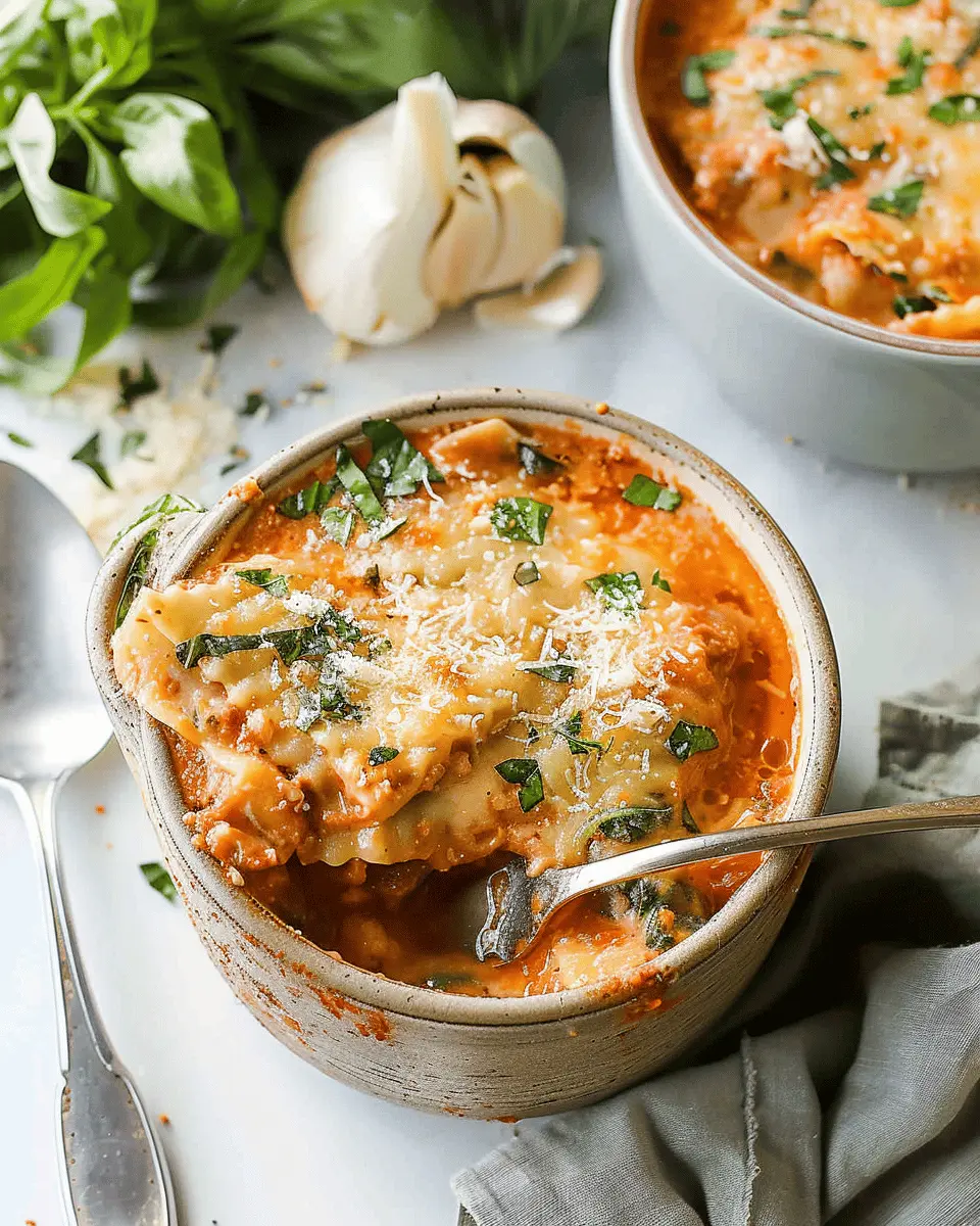 Easy Soup Recipes: Indulge in Creamy Turkey Bacon Lasagna Delight