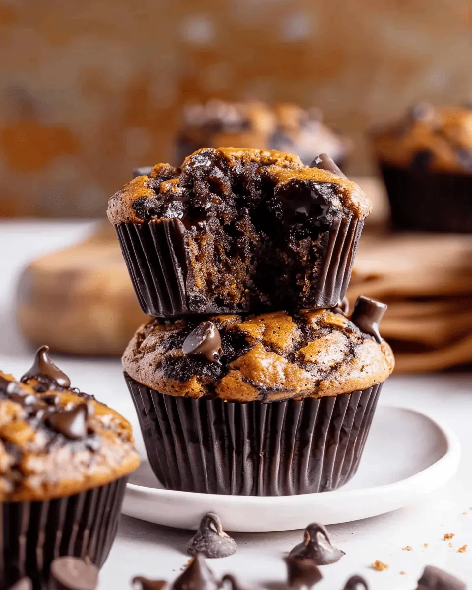 Best Pumpkin Muffins: Indulgent Double Chocolate Delight for Fall