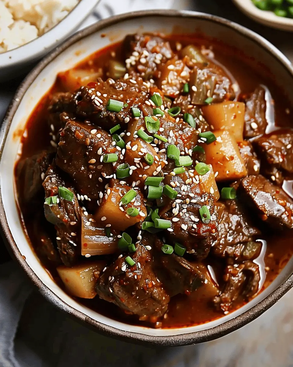 Low Carb Recipes: Irresistibly Scrumptious Korean Inspired Beef Stew