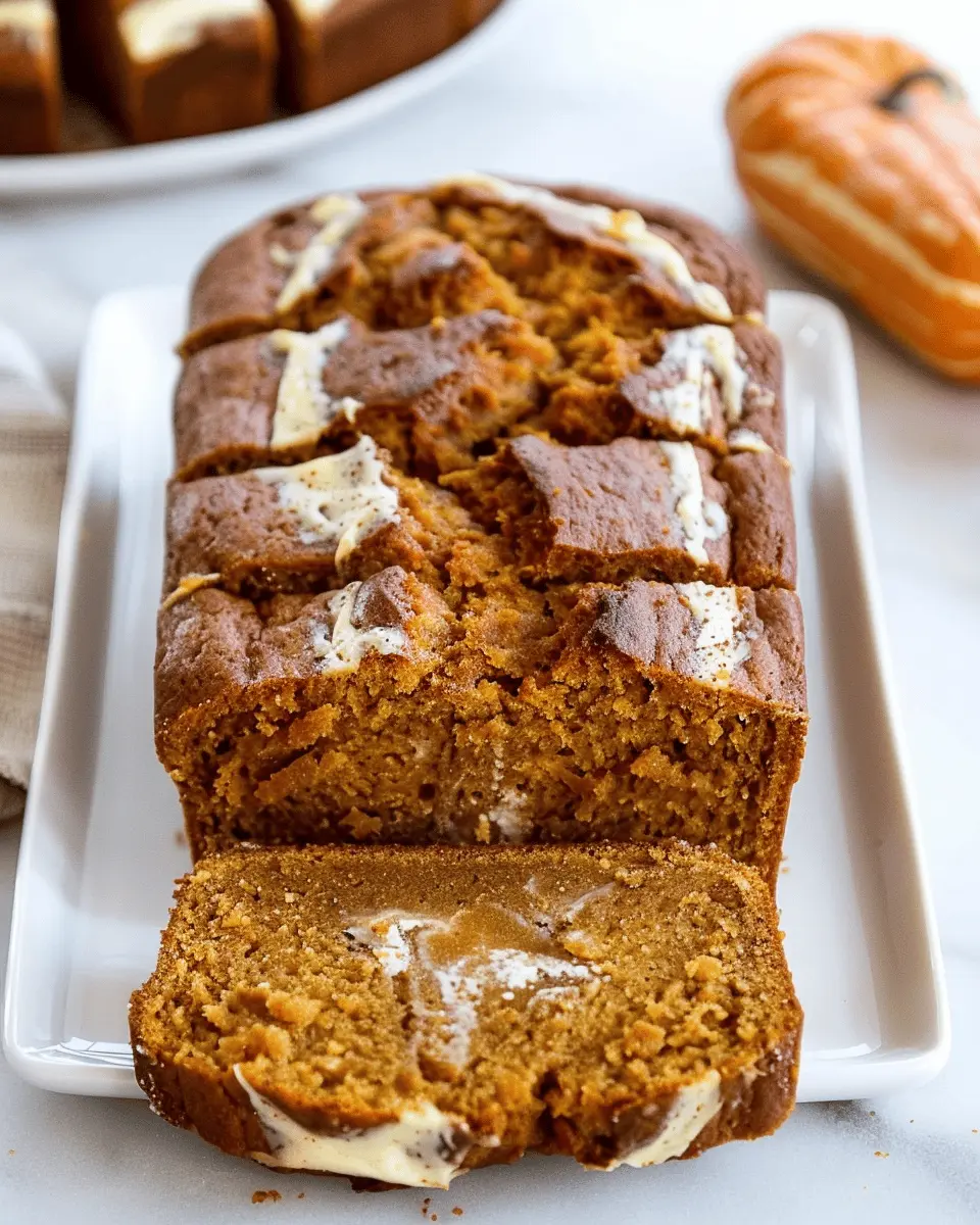 Best Pumpkin Bread Recipe: Indulgent Pumpkin Cream Cheese Delight
