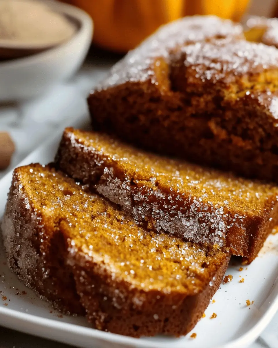 Simple Soft Bread: The Best Cinnamon Sugar Pumpkin Bread Recipe