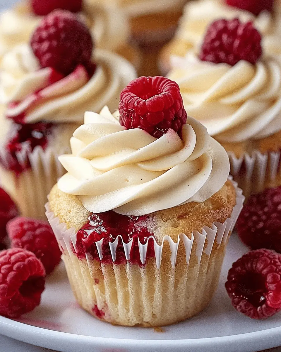 Raspberry Vanilla Cupcakes Recipe: The Best Indulgent Treat
