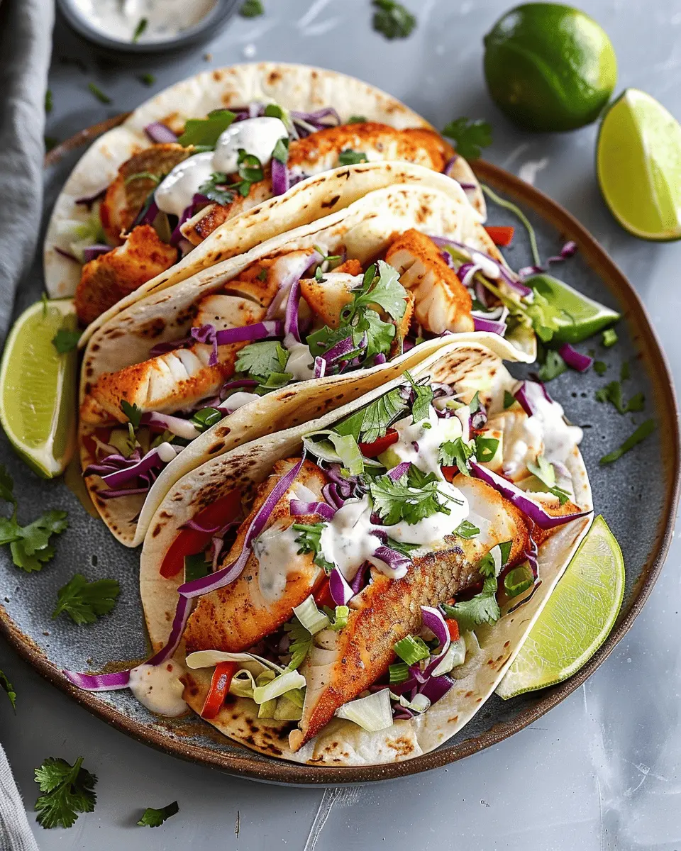 Low Carb Recipes: Delicious Spicy Fish Tacos Made Easy