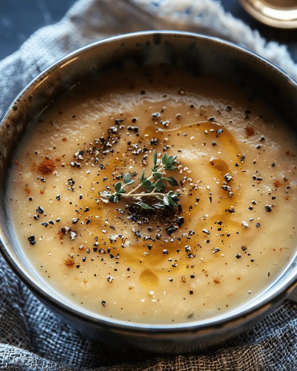 Easy Soup Recipes: Comforting Spiced Parsnip Soup with Turkey Bacon