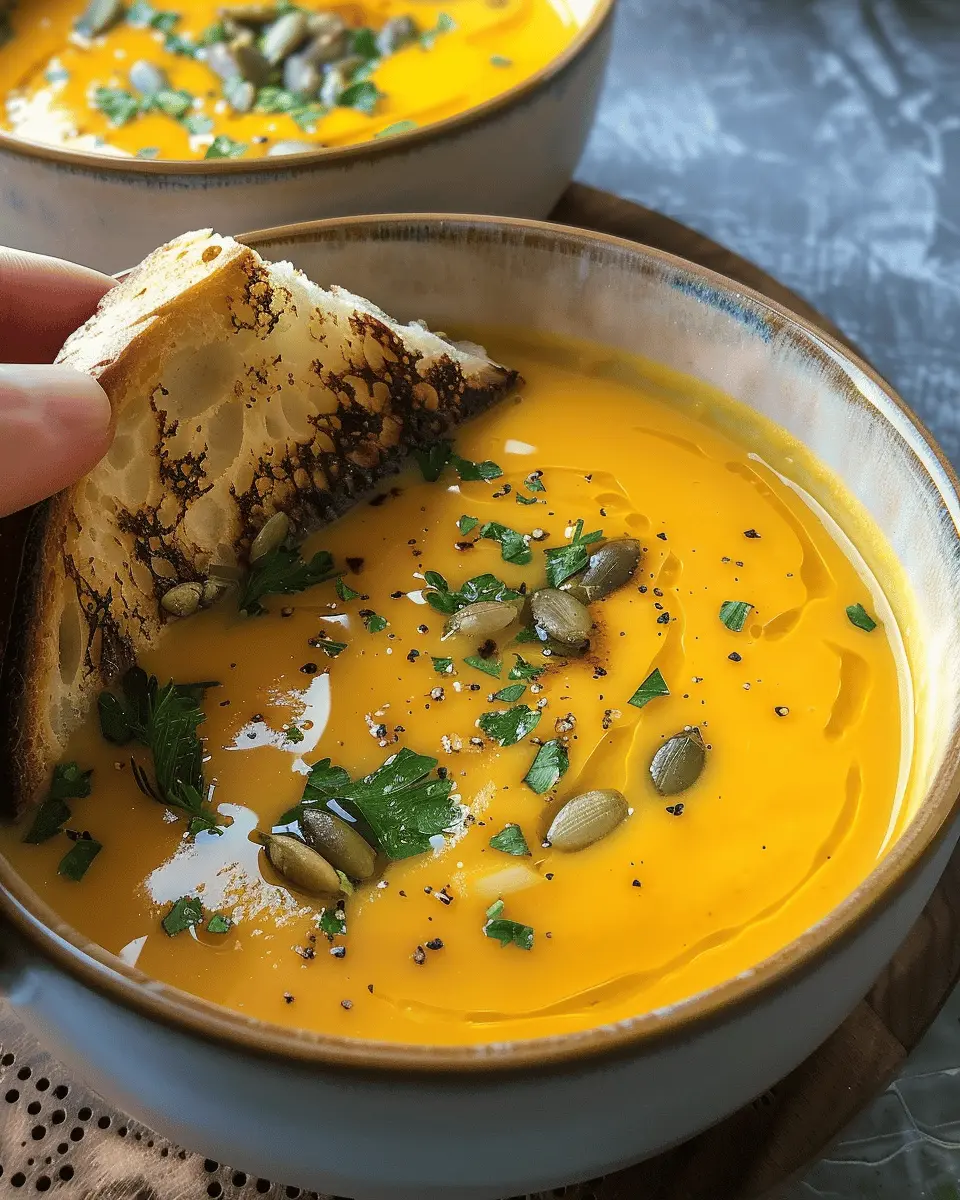 easy soup recipes: Enjoy a Protein-Packed Butternut Squash Soup