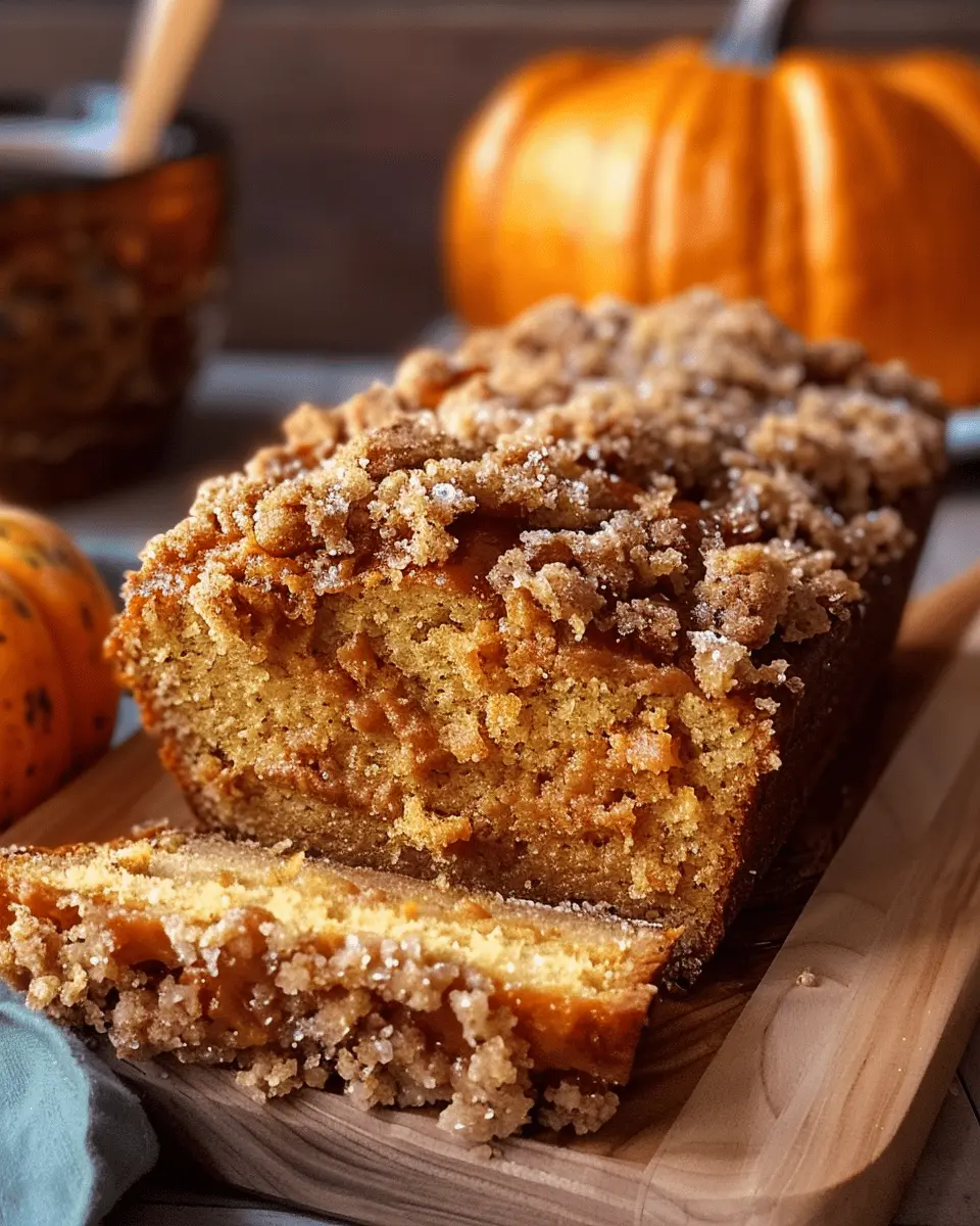 Streusel-Topped Pumpkin Loaf: The Best Comforting Treat at Home