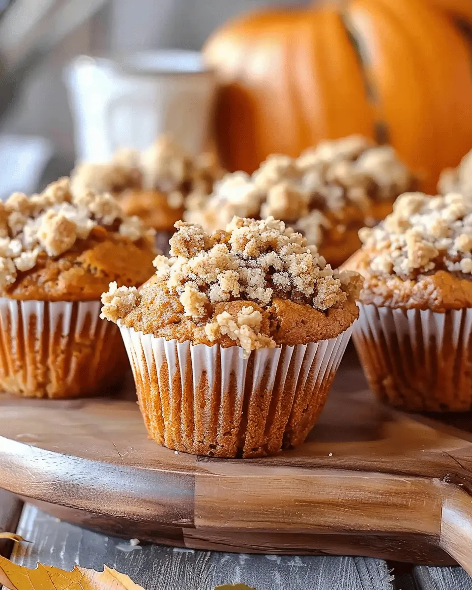 Best Pumpkin Muffins: Indulgent Pumpkin Crumb Muffins Recipe