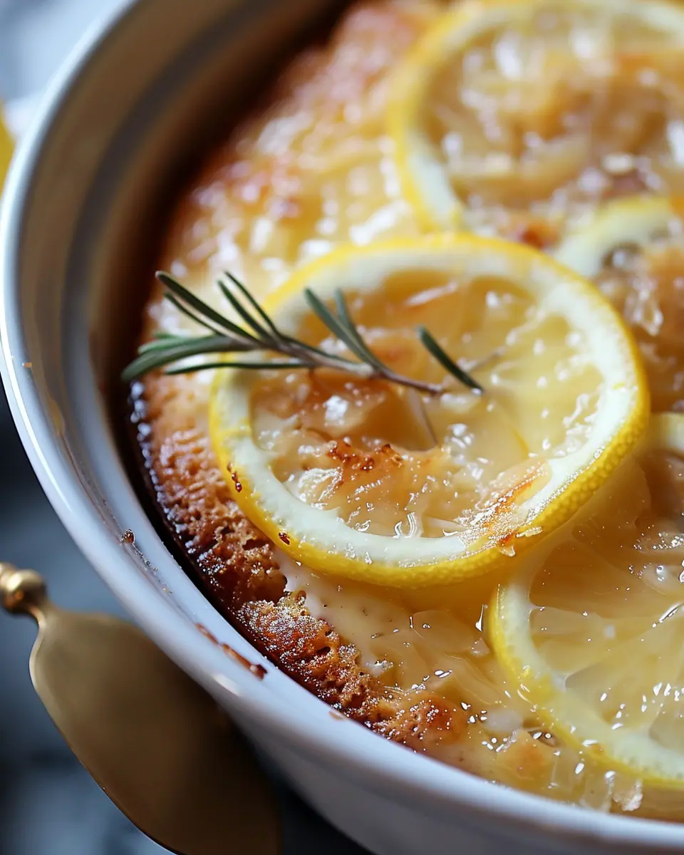 Crockpot Lemon Pudding Cake: Easy Comfort for Your Sweet Tooth
