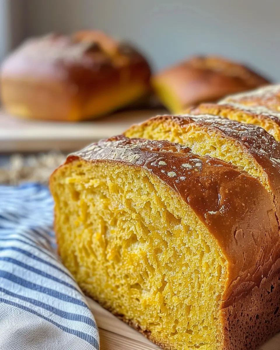 Simple Soft Bread: 4 Ingredient Pumpkin Yeast Bread Recipe