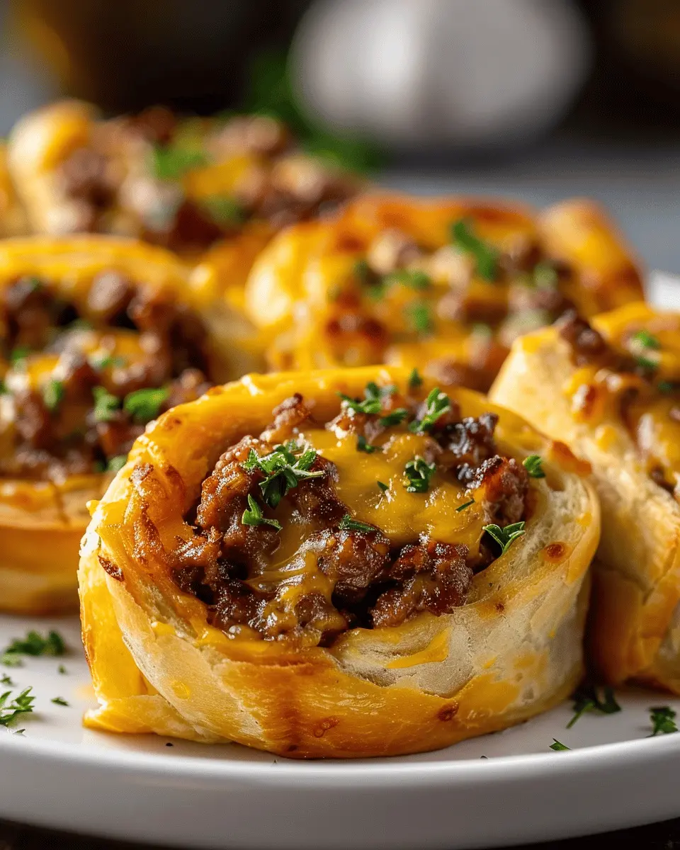 Garlic Butter Cheeseburger Rollups: Easy, Indulgent Comfort Food