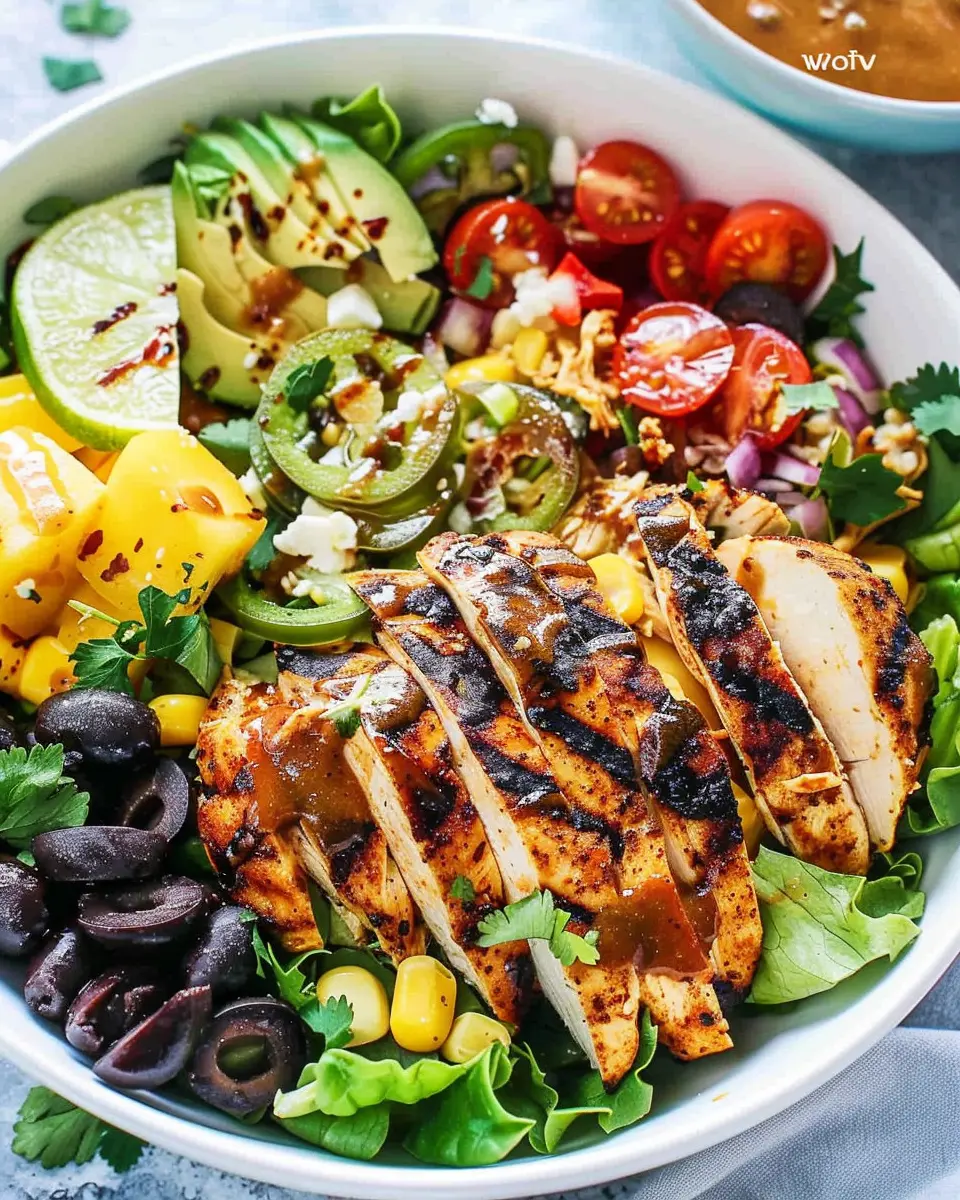 Southwest Santa Fe Chicken Salad: Easy Delicious Salad Ideas