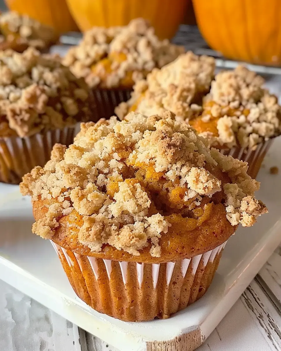 Best Pumpkin Muffins: The Most Amazing Muffins with Crumb Topping