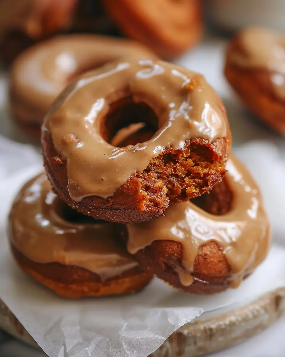 Best Pumpkin Bread Recipe: Delightful Pumpkin Donuts with Brown Sugar Glaze
