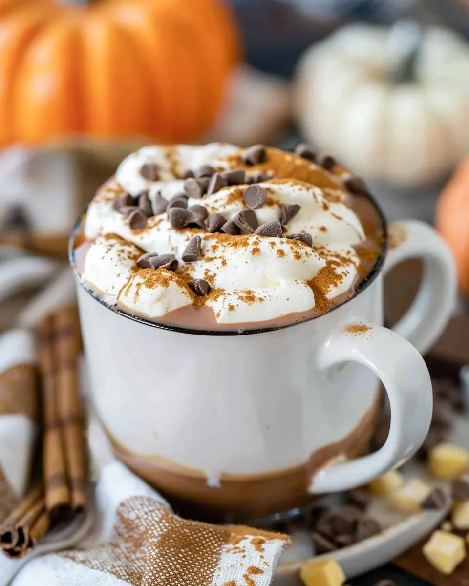 Easy Pumpkin Hot Chocolate: Indulgent Fall Comfort in a Mug