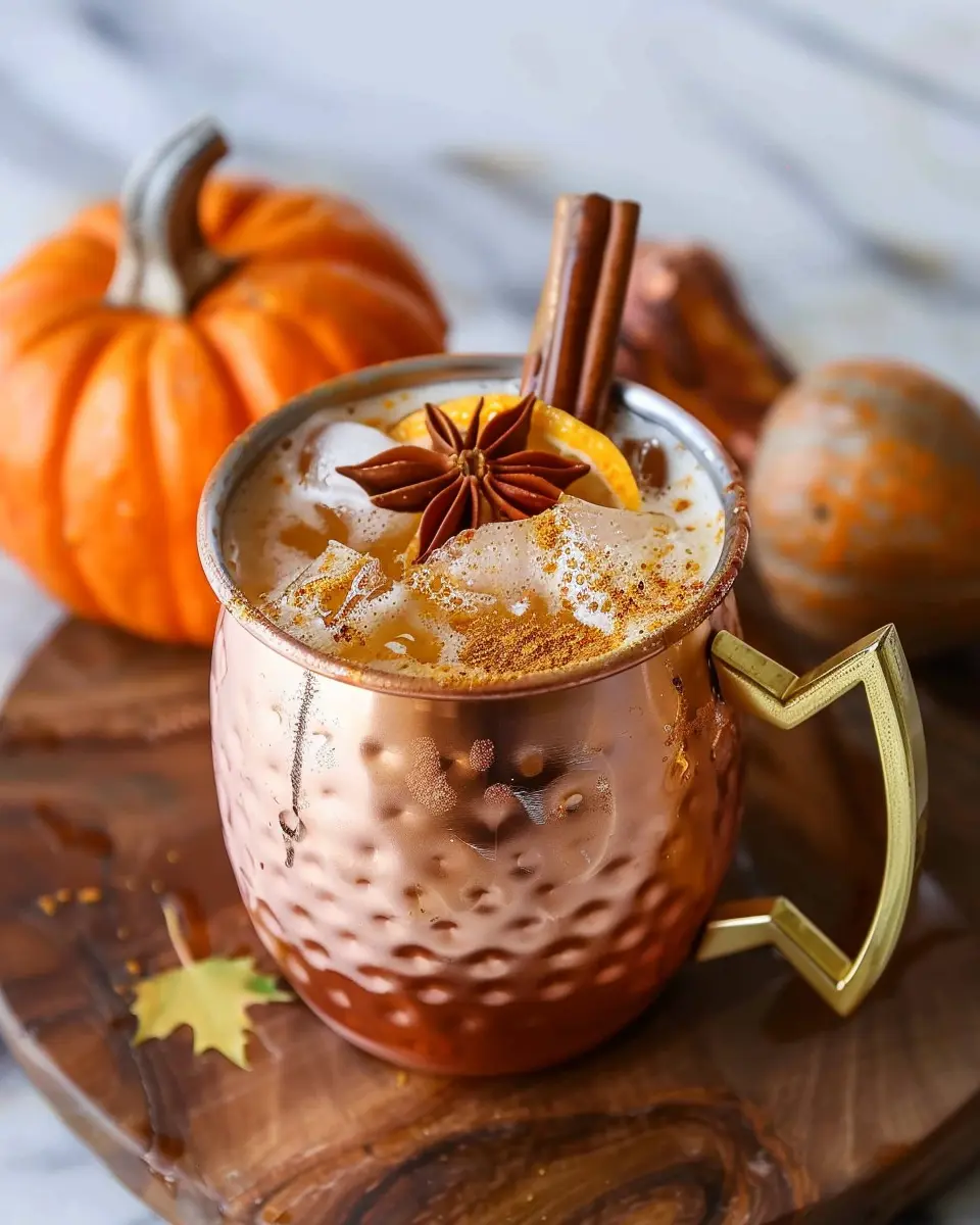 Pumpkin Mule Bliss: An Indulgent Twist on a Classic Favorite
