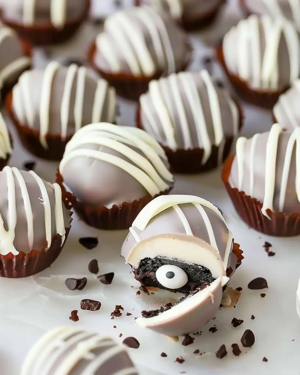 Mummy Oreo Truffles: Easy Sweet Treats for Halloween Fun