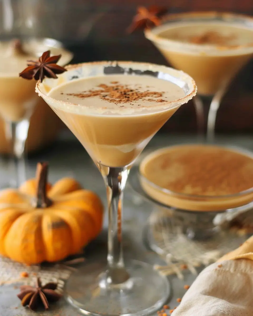Pumpkin Spice Martini: An Indulgent Fall Cocktail Delight