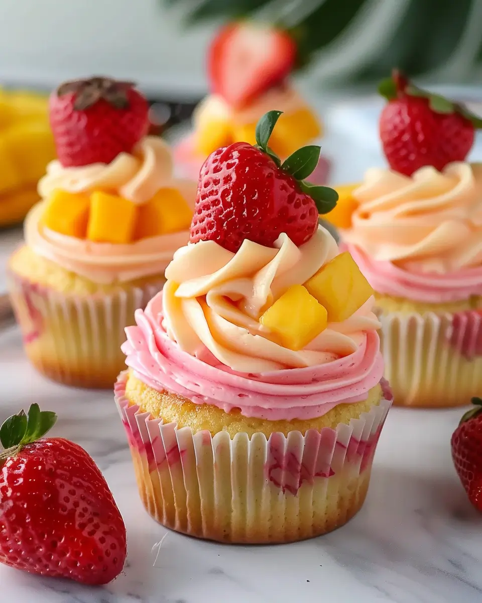 Strawberry Mango Cupcakes: Easy, Indulgent Treats for Any Occasion