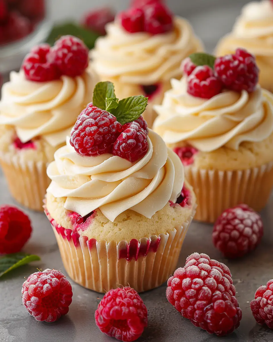 raspberry vanilla bean cupcakes recipe: the best indulgent treat