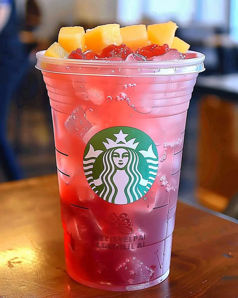 Best Secret Menu Starbucks Refreshers: Fruity Fusion For Summer