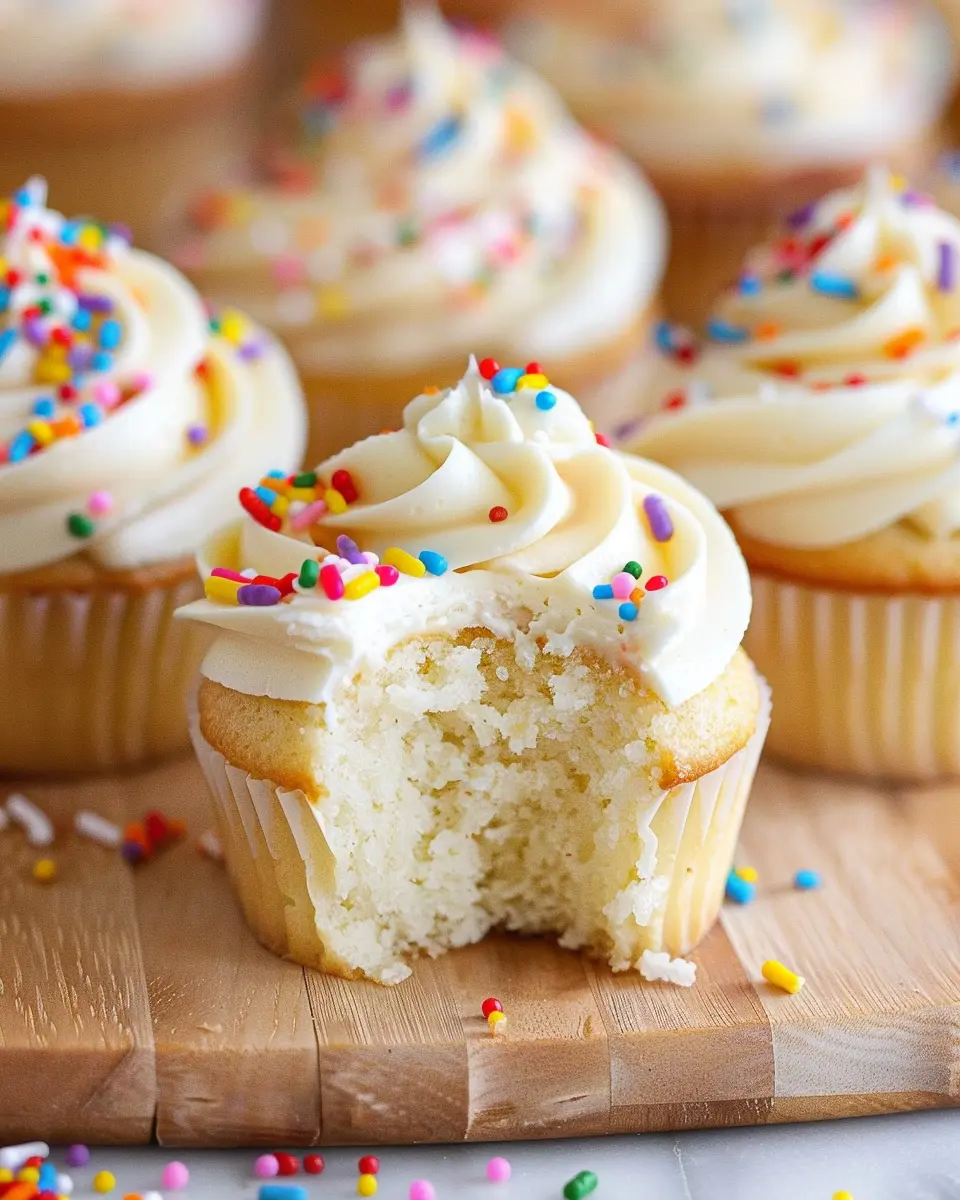 Vanilla Birthday Cupcakes: The Best Homemade Treat for Celebrations