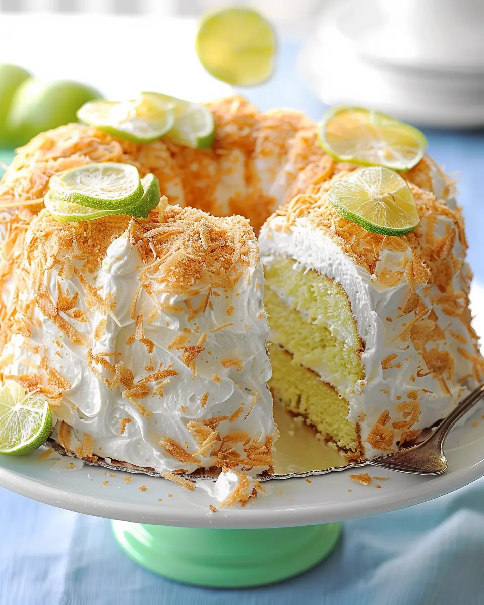 Lime Angel Food Cake: The Best Refreshing Dessert for Any Occasion