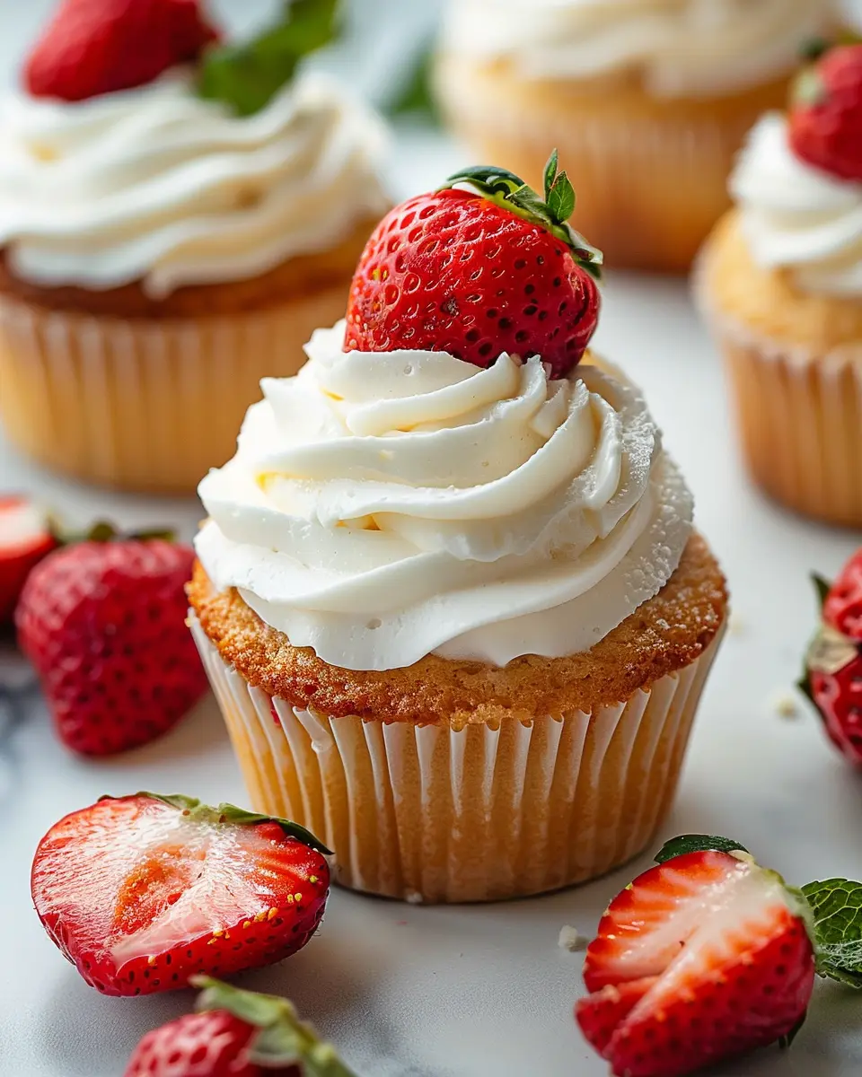 Strawberry Shortcake Cupcakes: The Best Homemade Delight