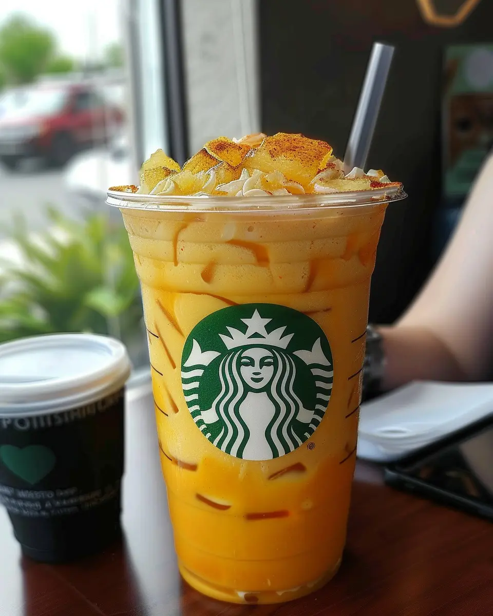 Best Secret Menu Starbucks Refreshers: Refreshing Pineapple Spicy Delight for Summer
