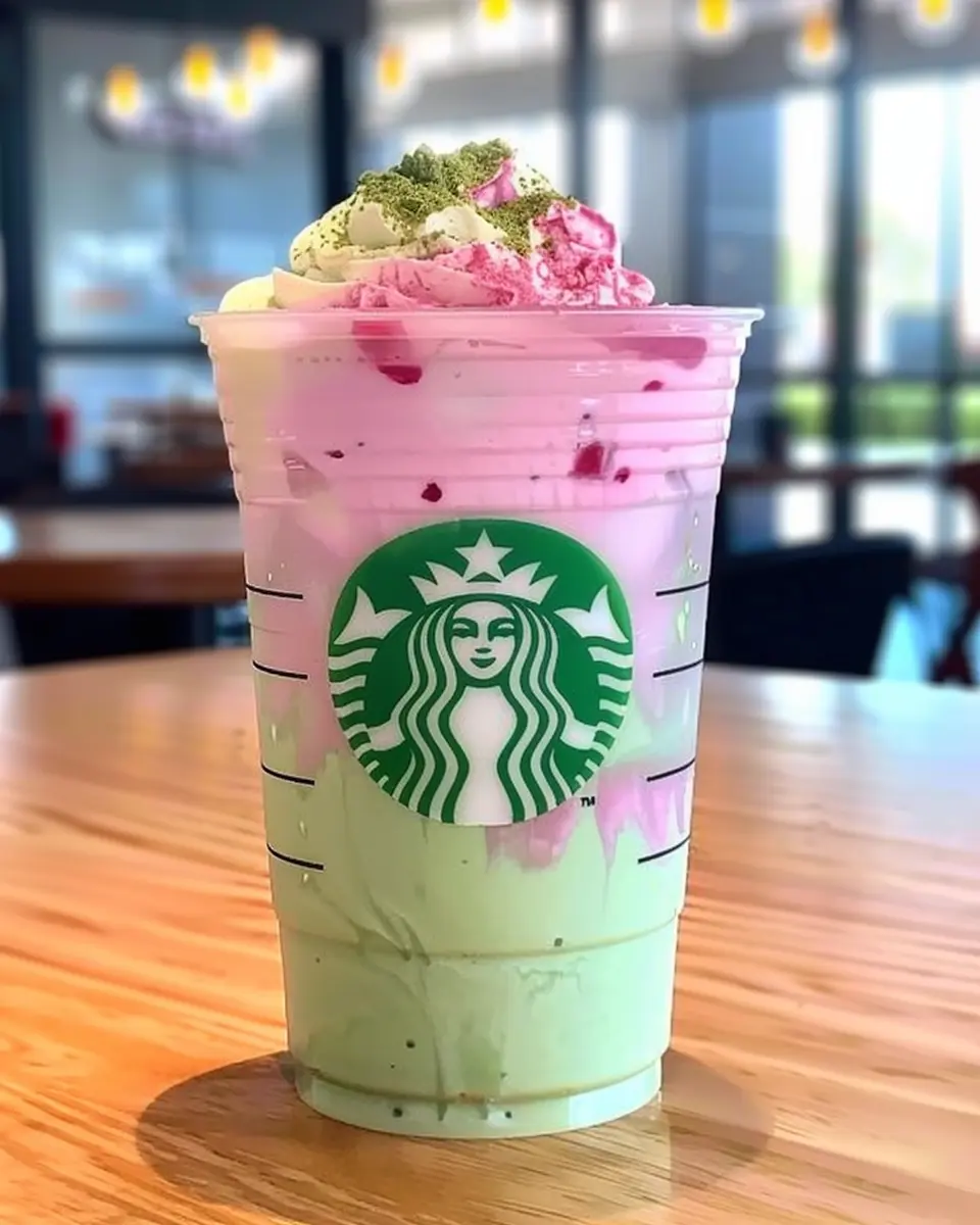 Best Secret Menu Starbucks Refreshers For Summer: Delight in Dragon Pink Matcha Refresher