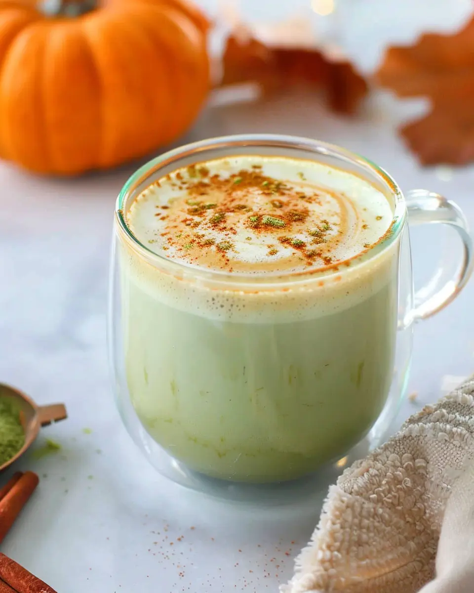 Pumpkin Matcha Latte: Cozy, Creamy Delight for Energized Days