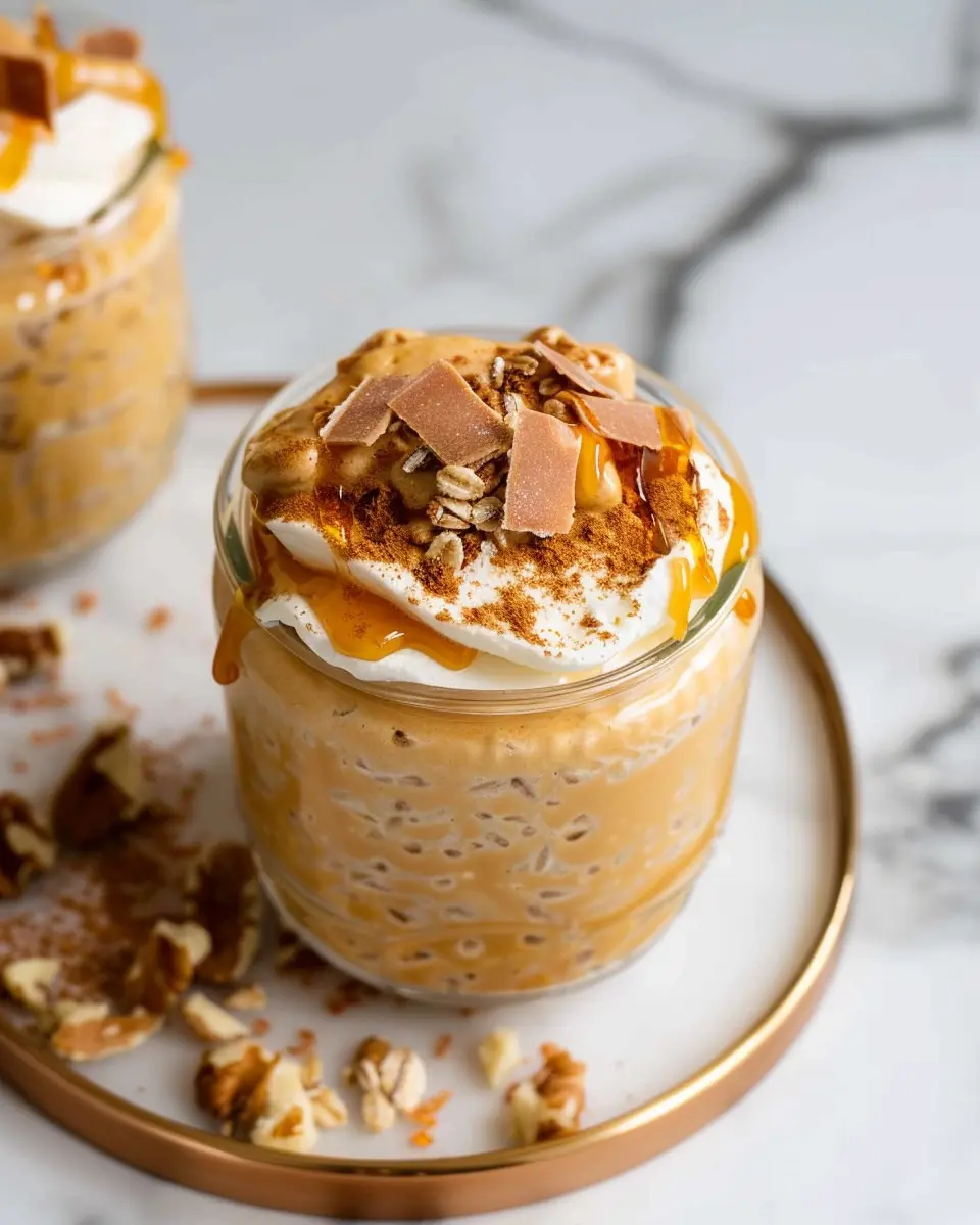 Pumpkin Cheesecake Overnight Oats: Easy and Indulgent Breakfast