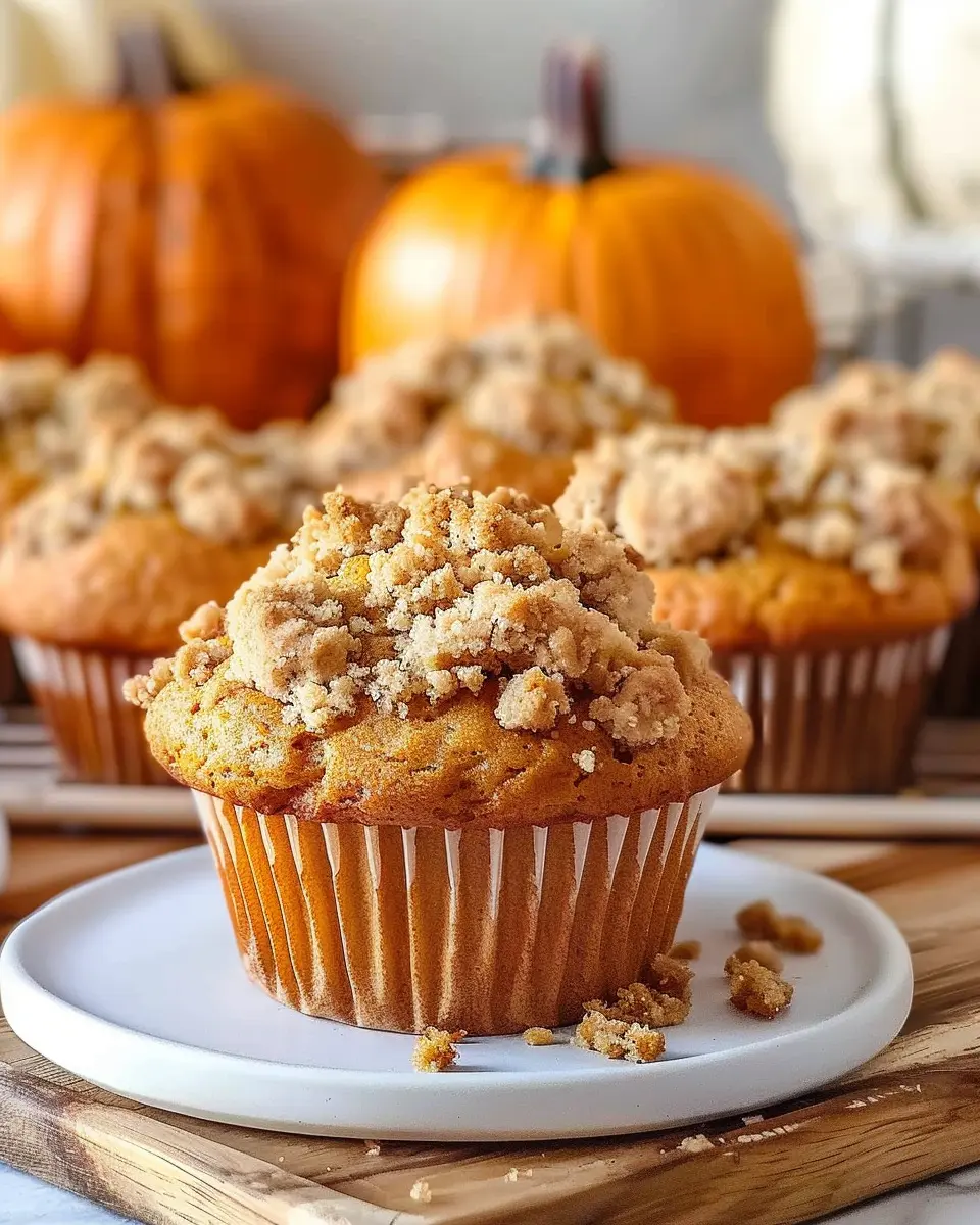 Best Pumpkin Muffins: Indulgent Pumpkin Crumb Muffins Recipe