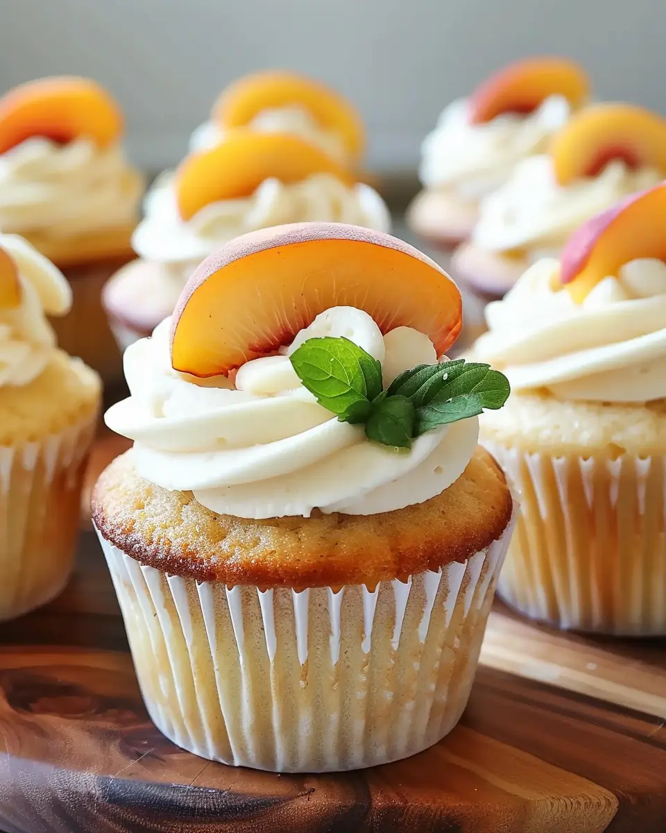 Honey Peach Cream Cheese Cupcakes: The Best Sweet Treat Recipe