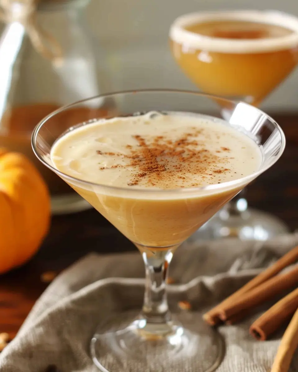 Pumpkin Spice Martini: The Best Fall Cocktail You’ll Love