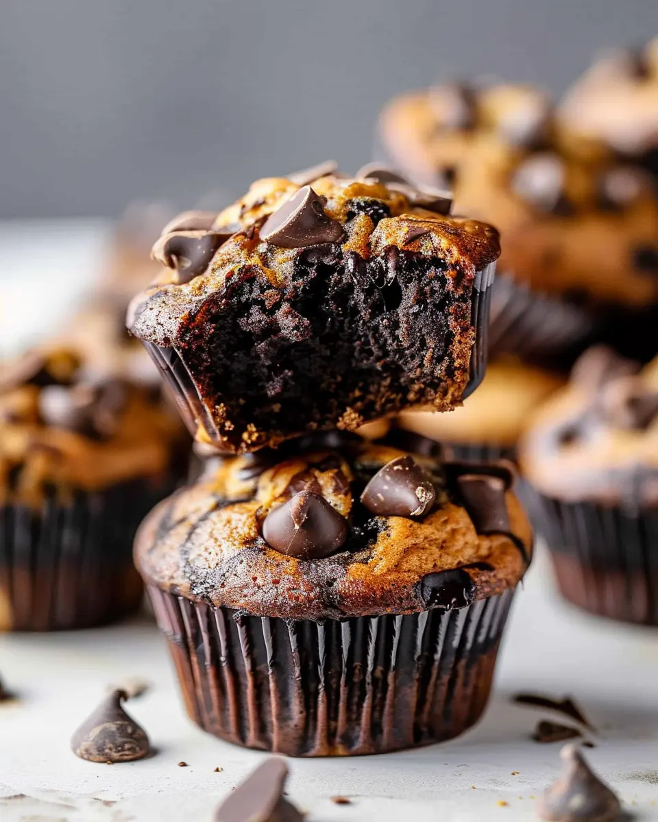 Best Pumpkin Muffins: Irresistibly Indulgent Double Chocolate Delight