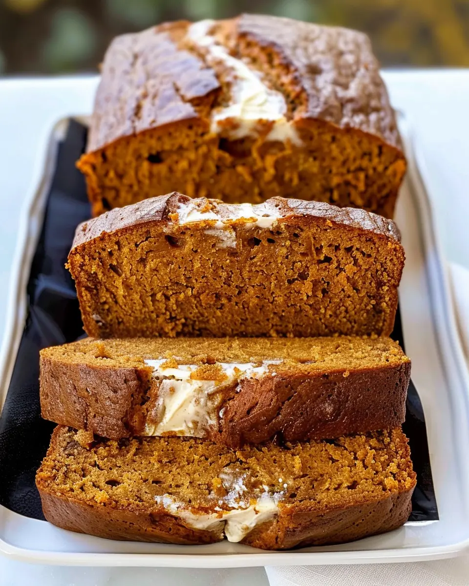 Best Pumpkin Bread Recipe: Indulgent Pumpkin Cream Cheese Delight