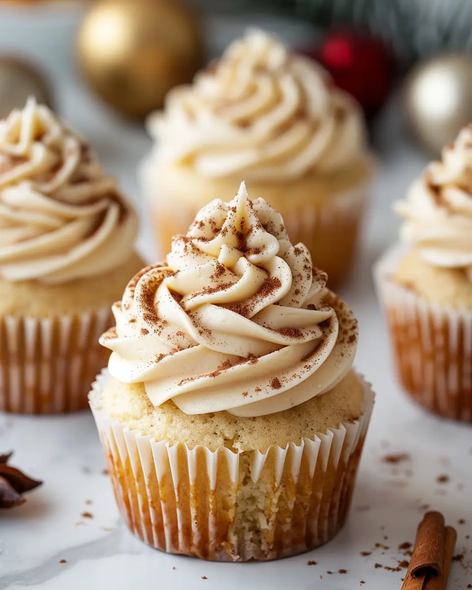 Eggnog Cupcakes: Indulgent Holiday Treats You’ll Love