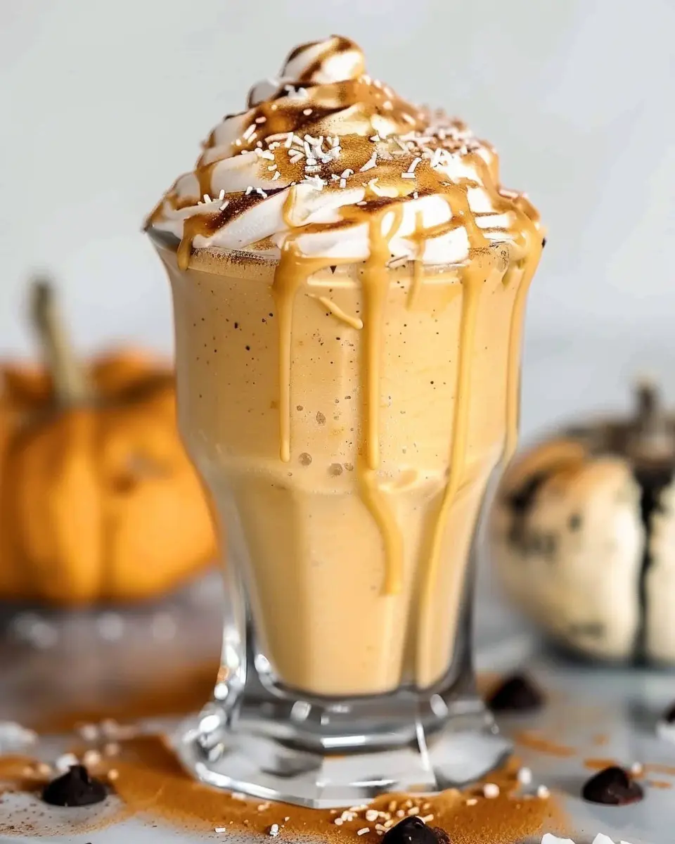 Creamy Pumpkin Milkshake: The Best Fall Dessert in a Glass