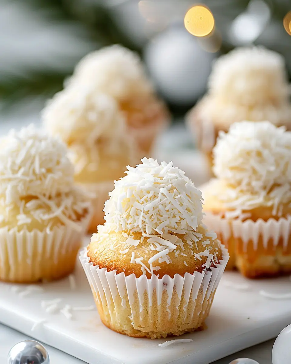 Coconut Snowball Cupcakes: Easy Indulgence for a Sweet Treat