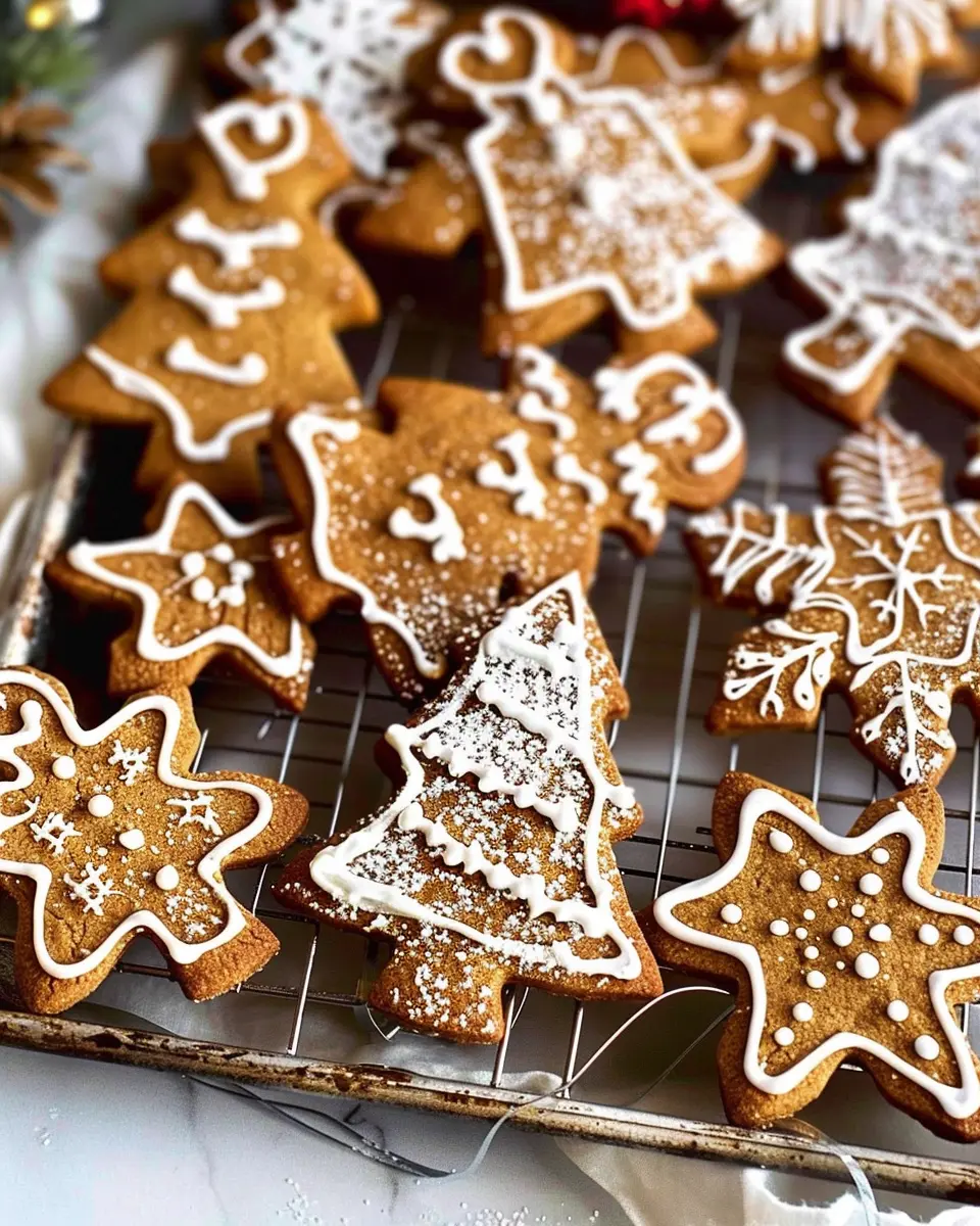 Soft Gingerbread Cookies: Easy Classic Recipe for Cozy Holidays