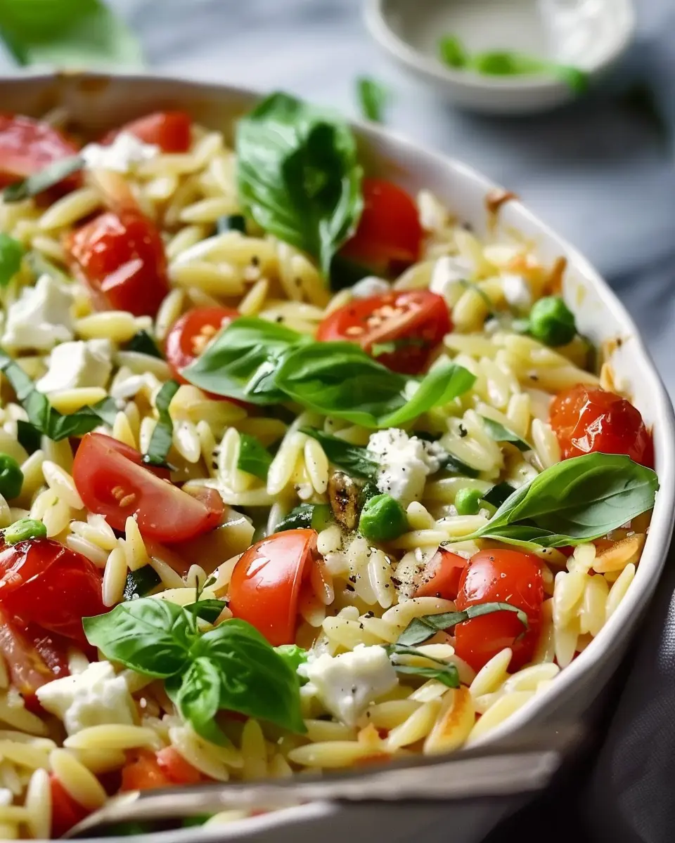 Healthy Baked Feta Orzo with Turkey Bacon: A Delicious Twist