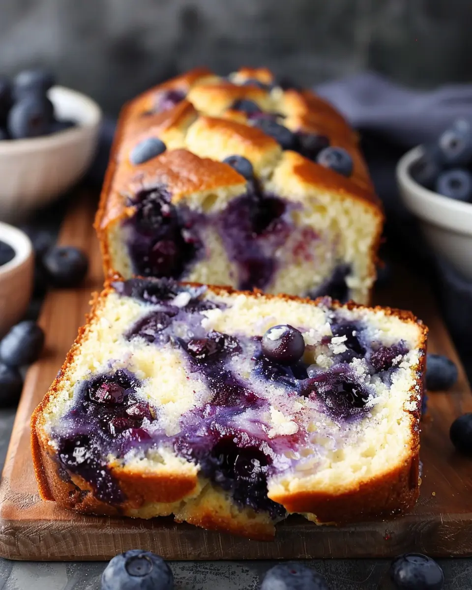Blueberry Cream Cheese Loaf: The Best Breakfast Upgrade Ever