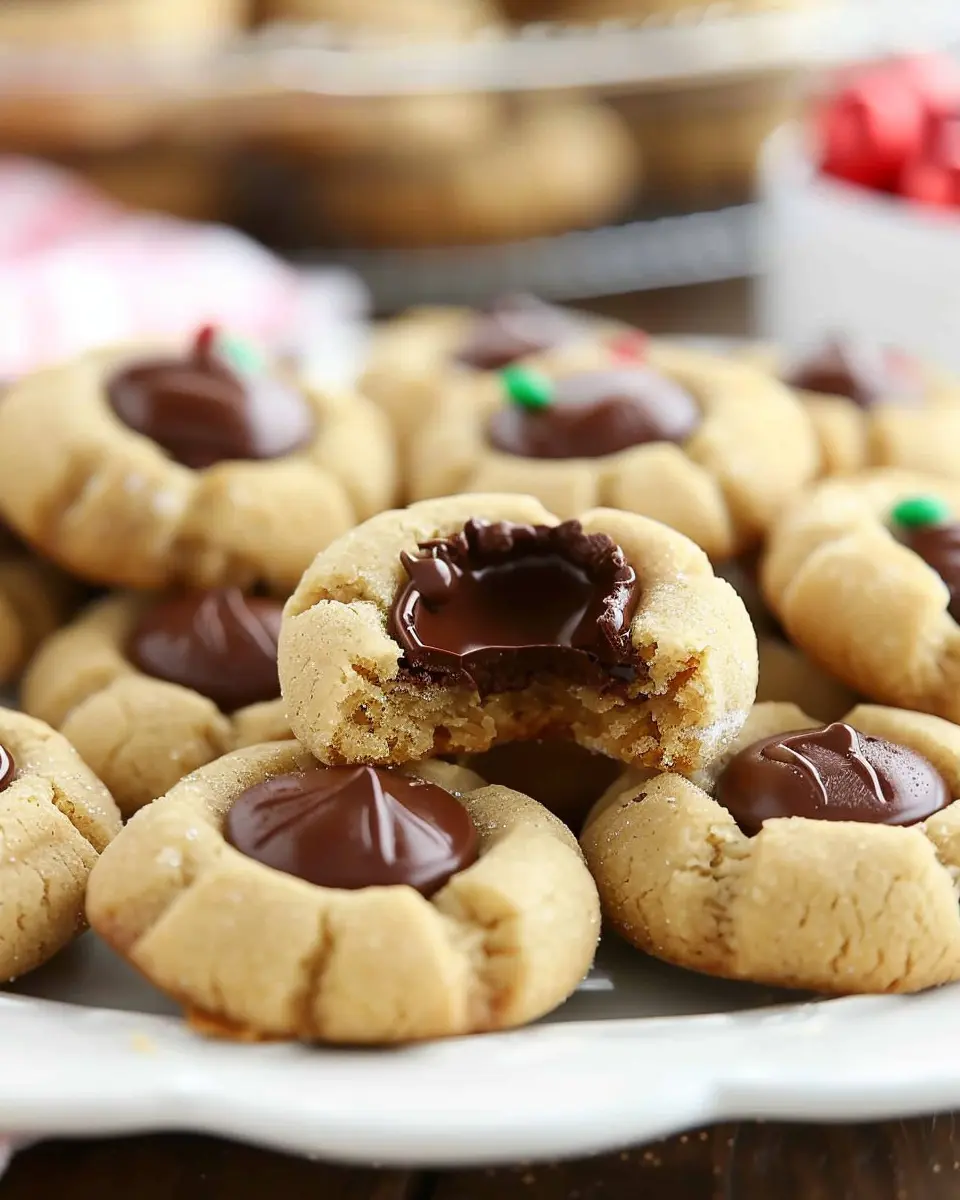 Soft Gingerbread Cookies: Best Chocolate Thumbprint Cookies Recipe