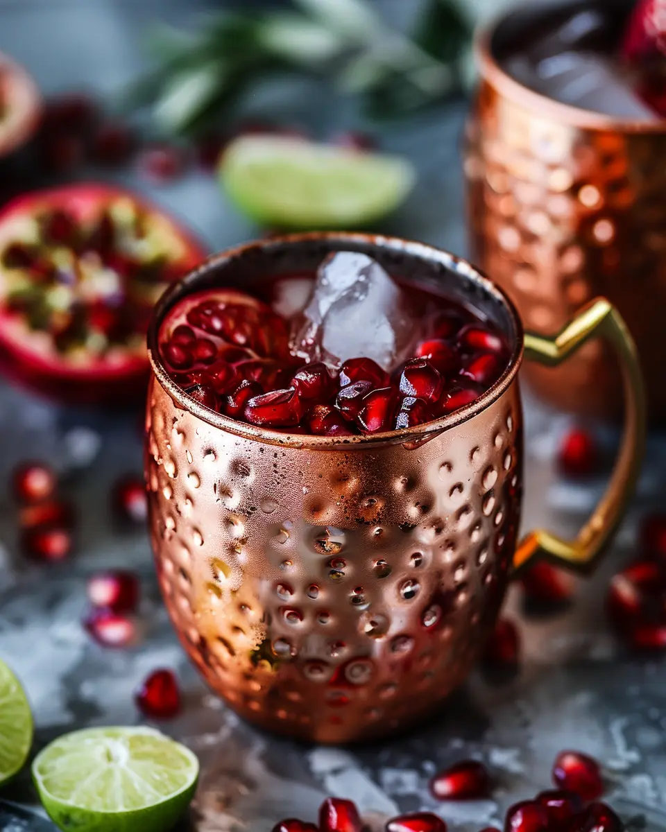 Spiced Pomegranate Mule: Your New Favorite Refreshing Mocktail