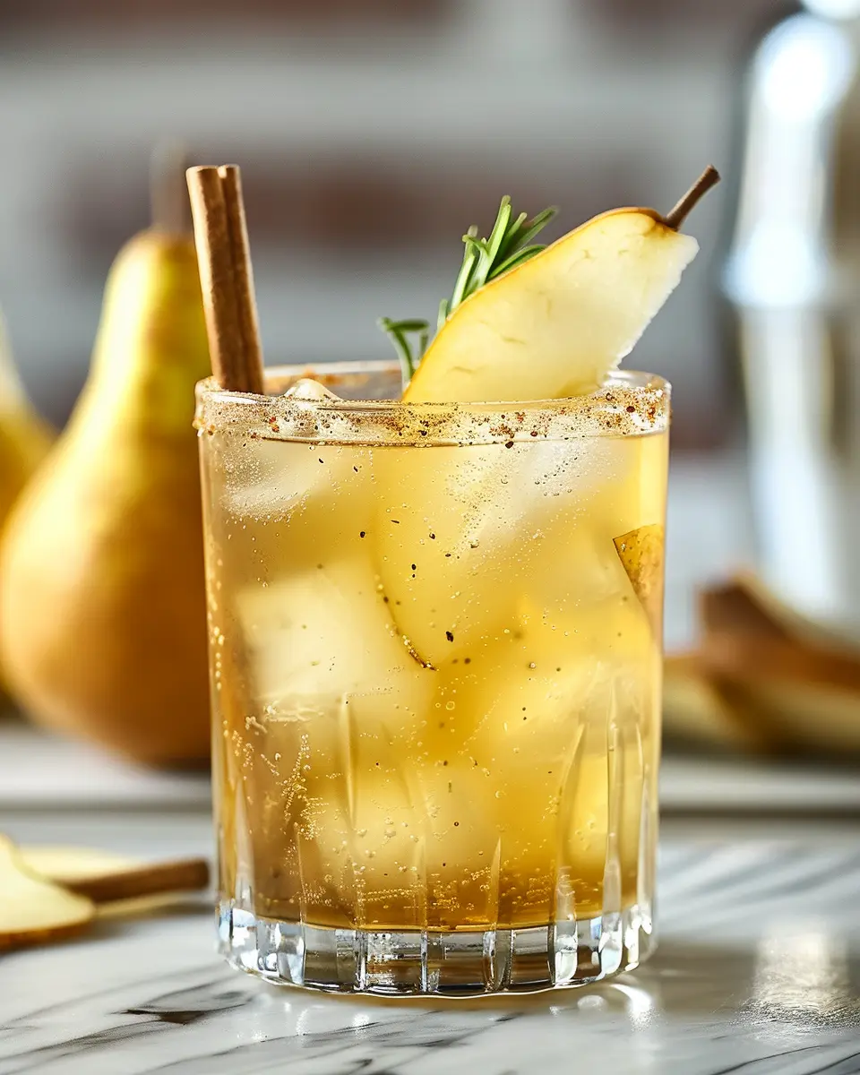 Spiced Pear Collins: The Refreshing Twist You’ll Love