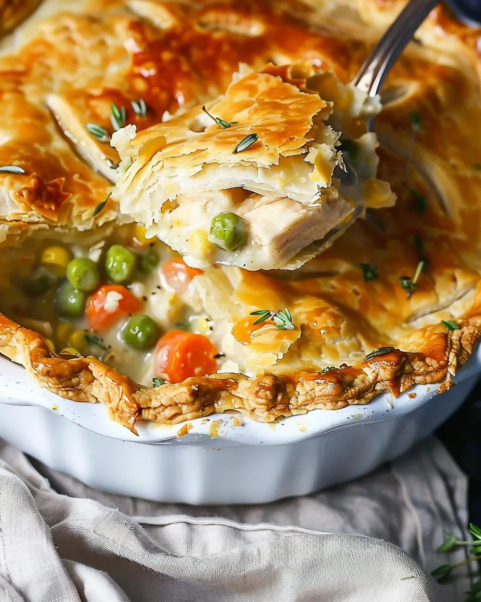 Chicken Pot Pie Recipe with Cream of Chicken Soup: Easy &amp; Delightful