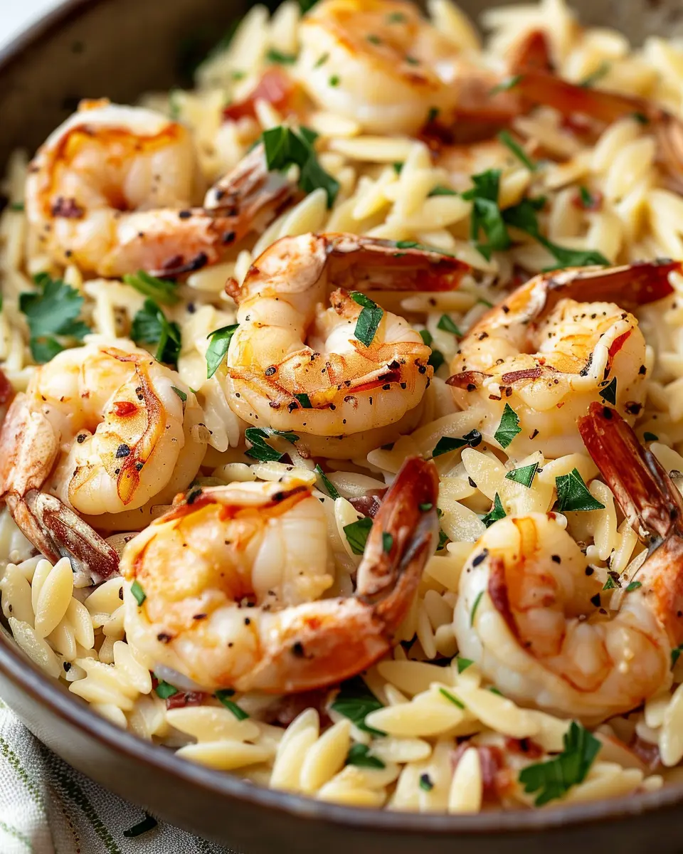 Creamy Tuscan Shrimp Orzo: A Cozy Culinary Delight to Try