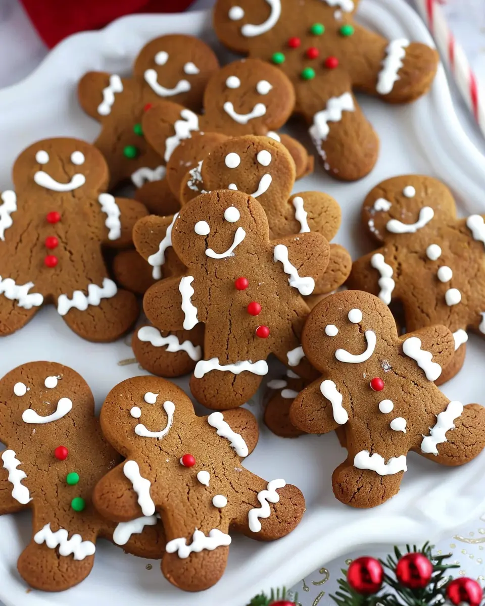 Soft Gingerbread Cookies: Best Chewy Gingerbread Men Recipe