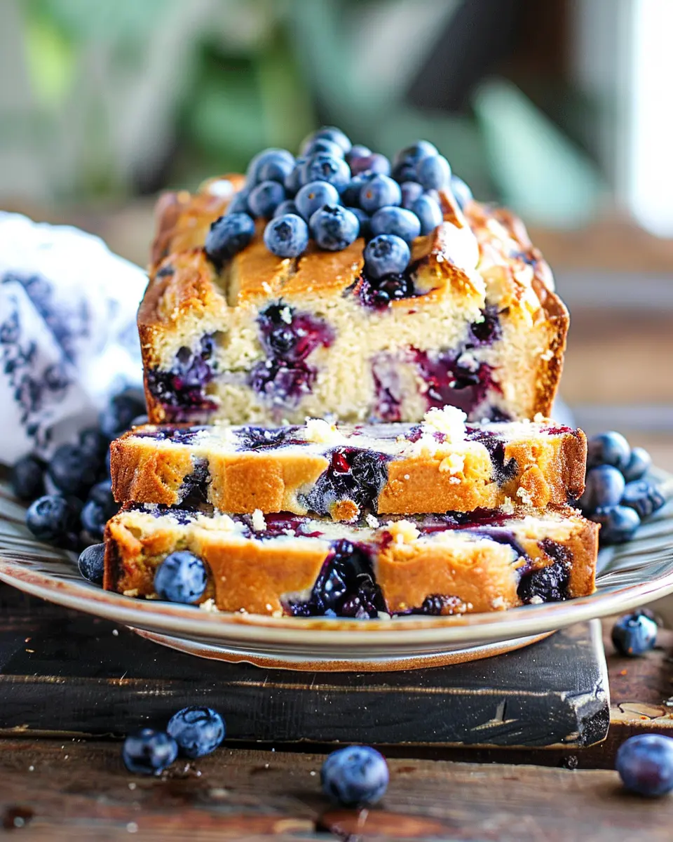 Blueberry Cream Cheese Loaf: The Best Homemade Indulgence
