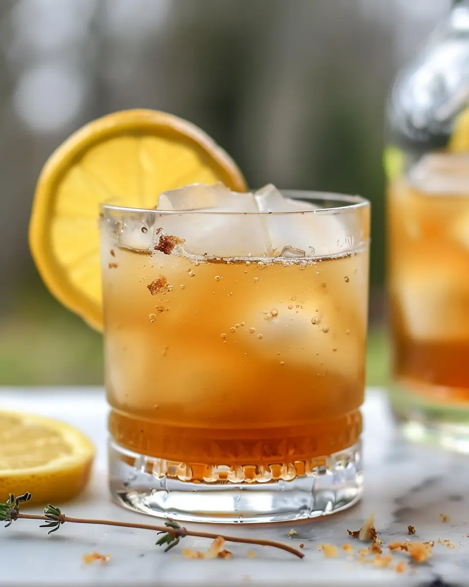 Maple Bourbon Smash: The Best Homemade Twist on Classic Flavors